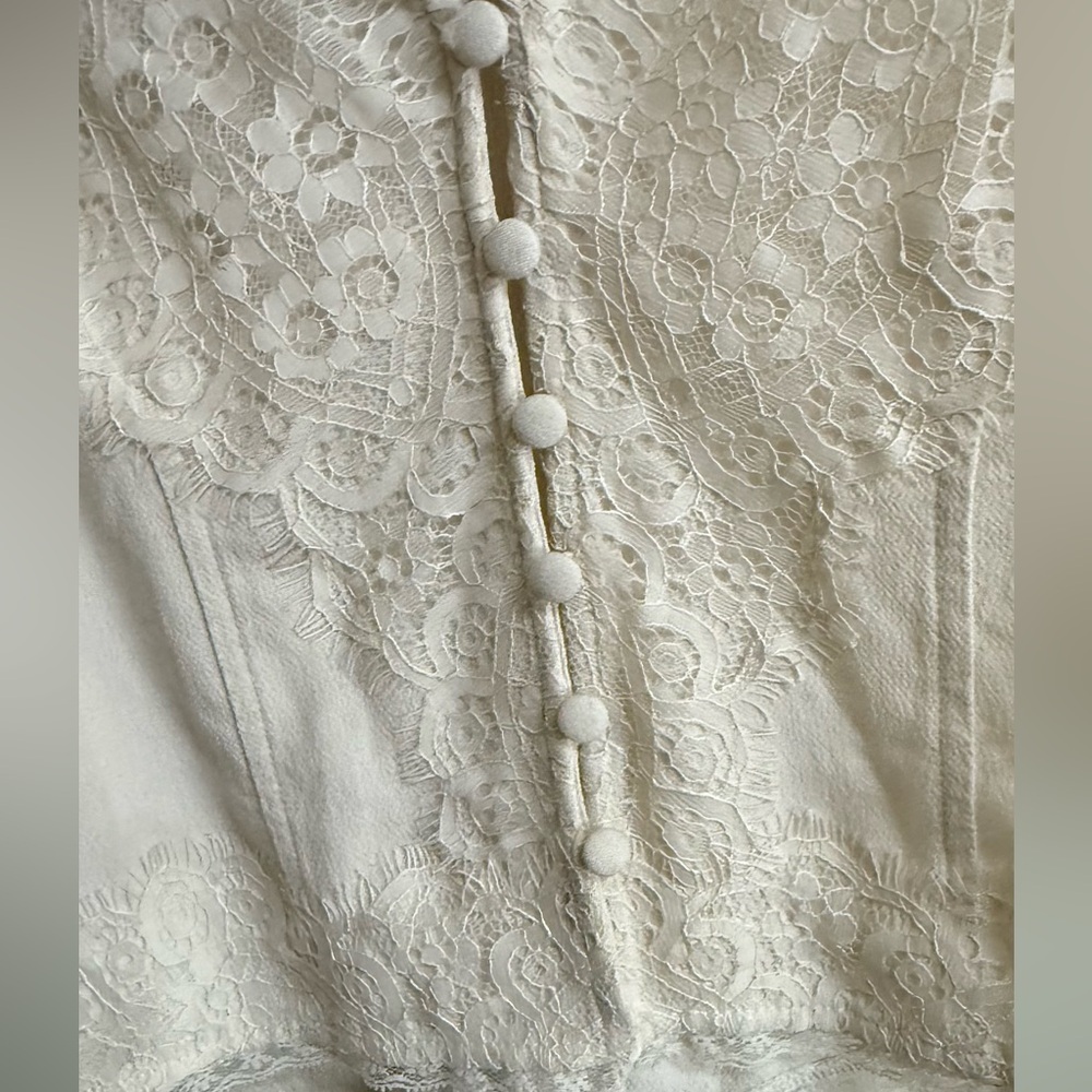 Free People Jaida Embroidered Lace-Up Vest - Picture 5 of 8